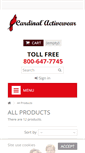 Mobile Screenshot of cardinalactivewear.com